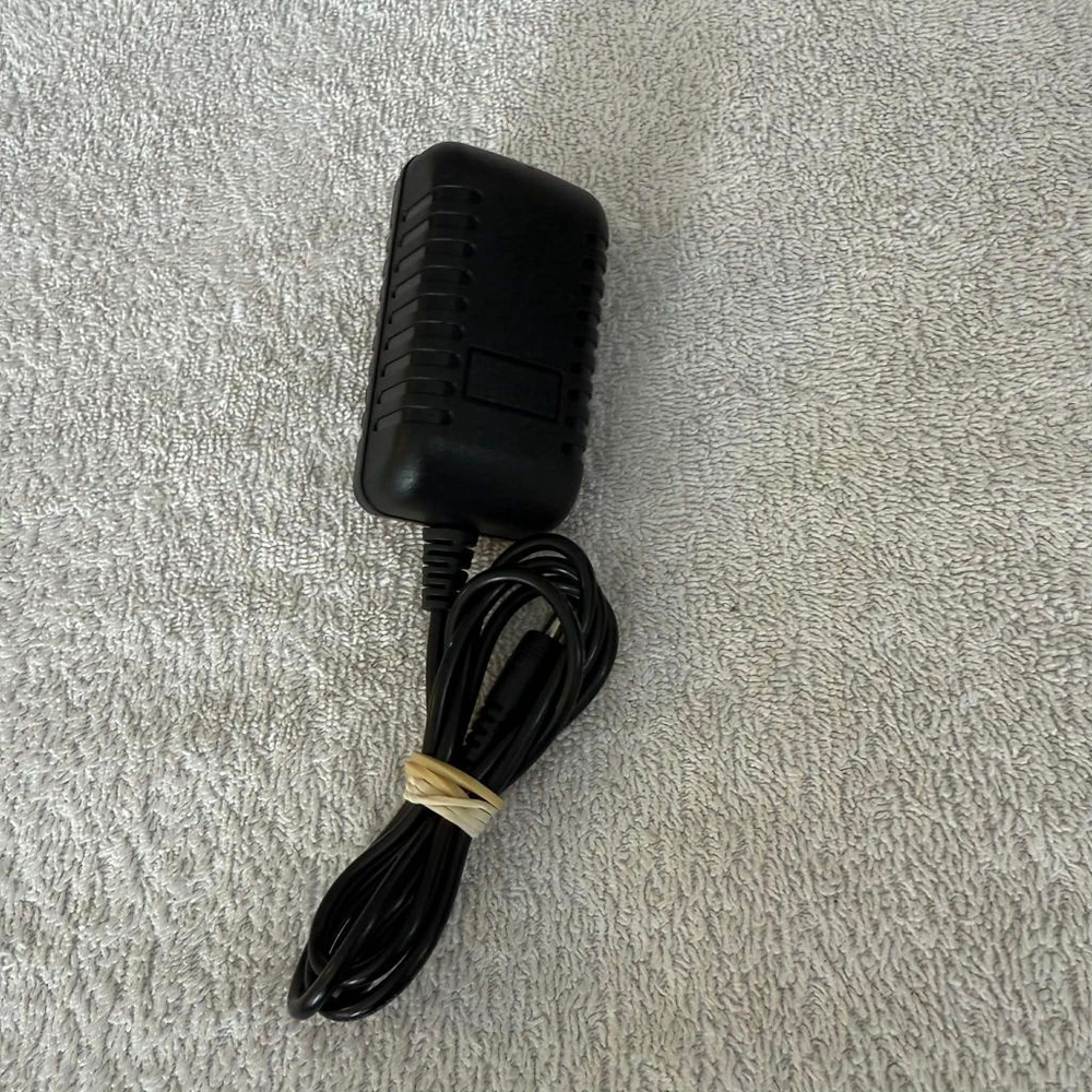 Black AC/DC Adapter One Size